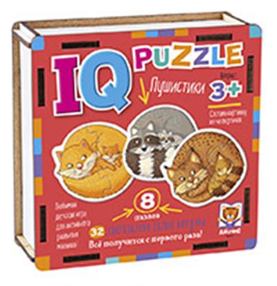 IQ Пазл деревянный Пушистики 3+