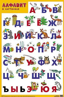 Развивающие плакаты. Алфавит