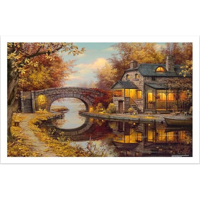 Пазлы 1000 Евгений Лушпин Спокойствие в загородном доме