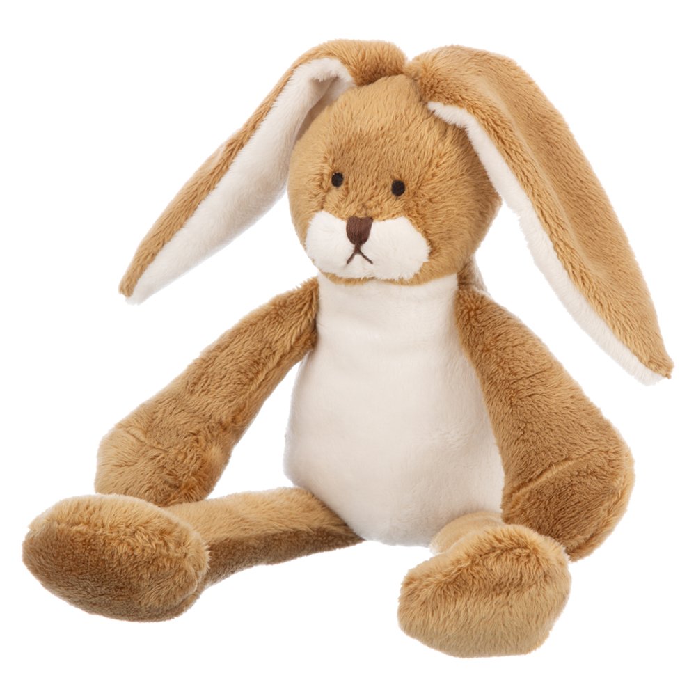 Зайчик темно-бежевый 17см