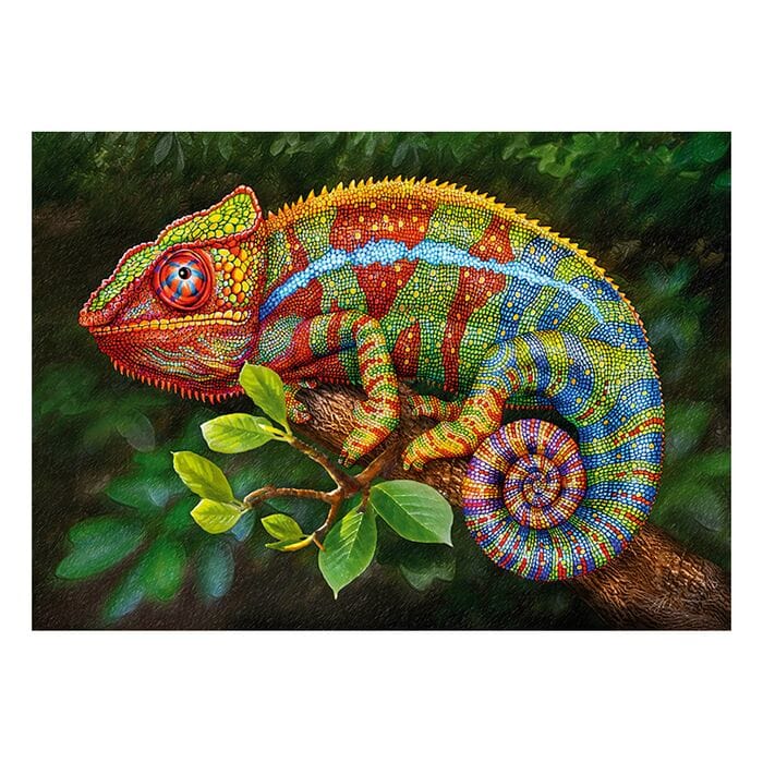 Пазлы 1000 Хамелеон