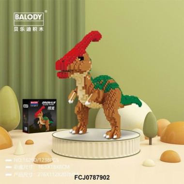 Конструктор Balody Питомцы Динозавр 1238 дет 16.5x18x8 см