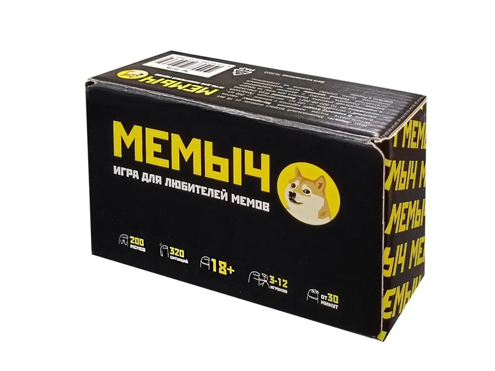 Настольная игра Мемыч 18+