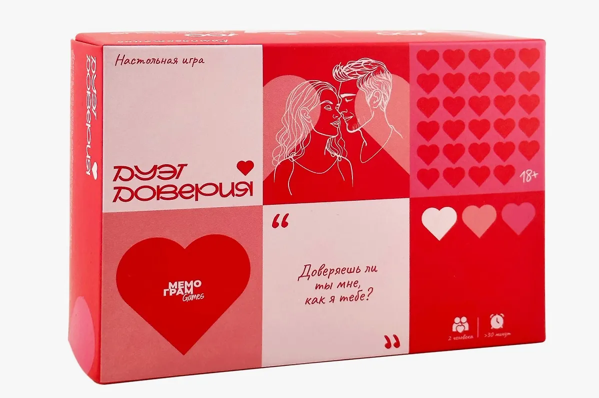 Настольная игра Дуэт доверия 18+