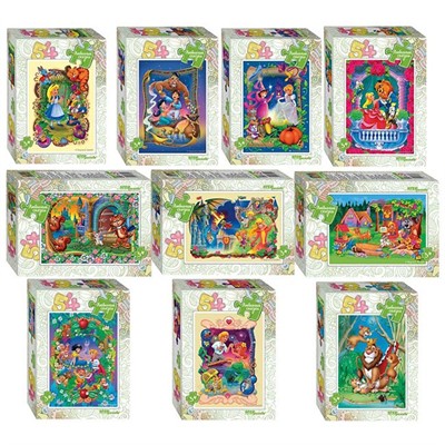 Пазлы 54 Любимые сказки 71035