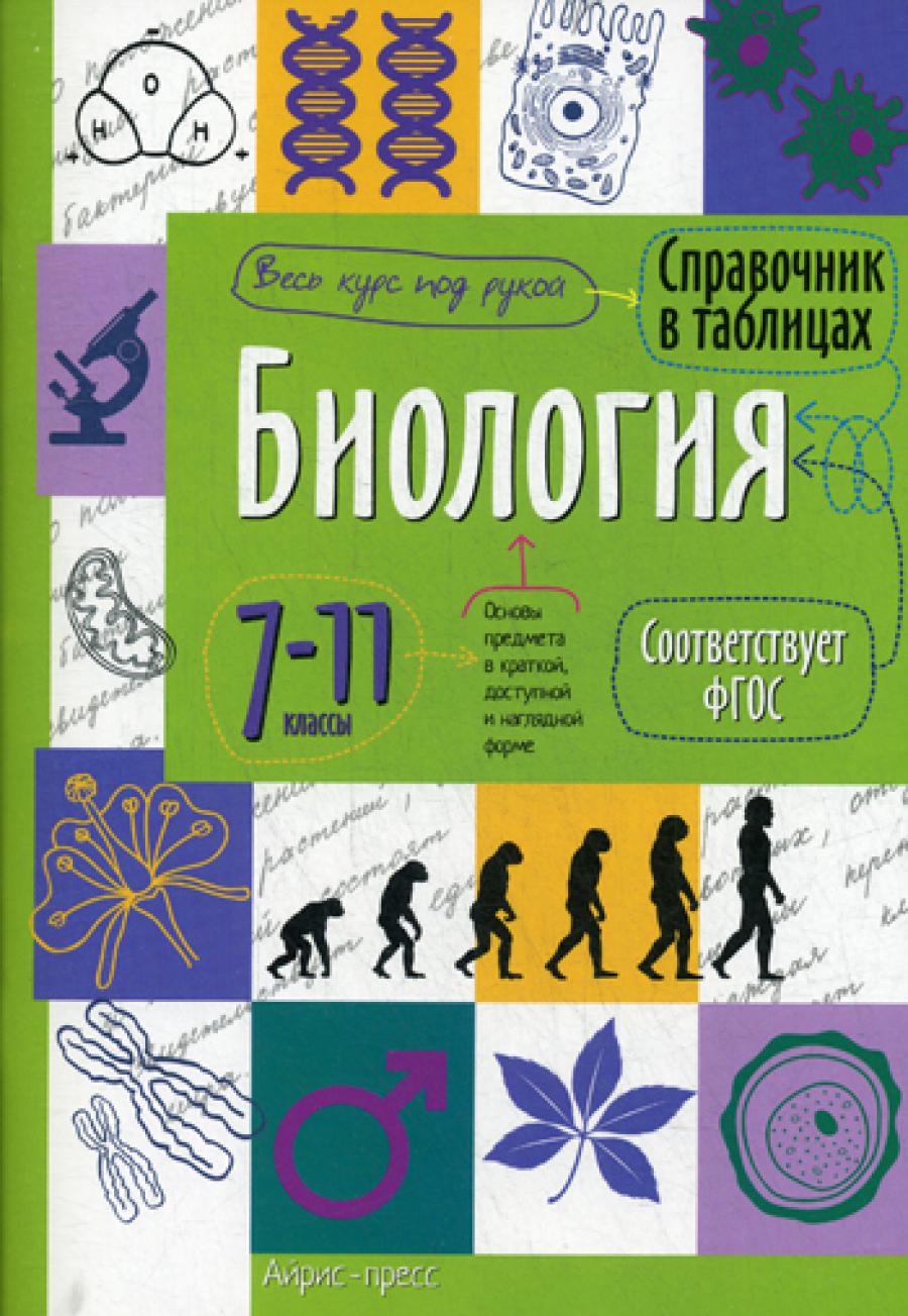 Справочник в таблицах. Биология. 7-11 класс