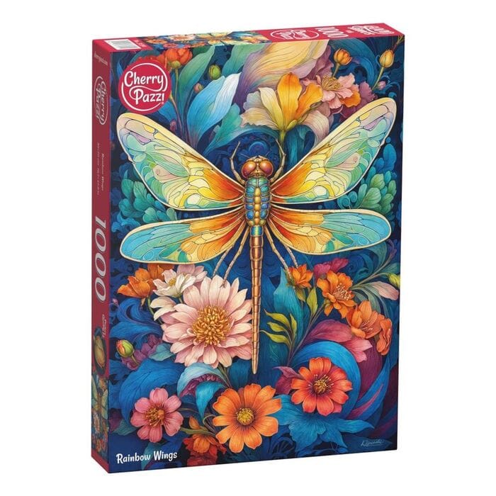 Пазлы 1000 Радужные крылья