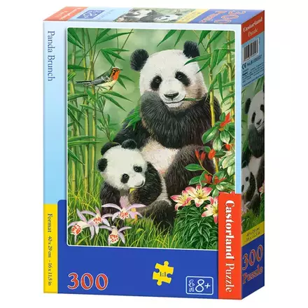 Пазлы 300 Завтрак панды