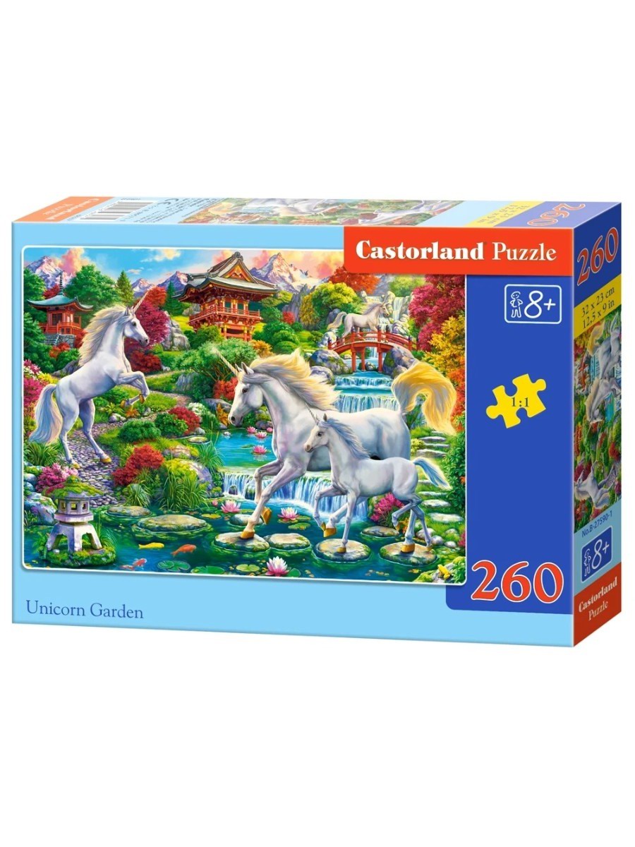 Пазлы 260 Сад единорогов MIDI