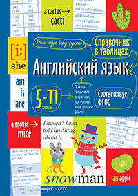 Справочник в таблицах Английский язык 5-11кл