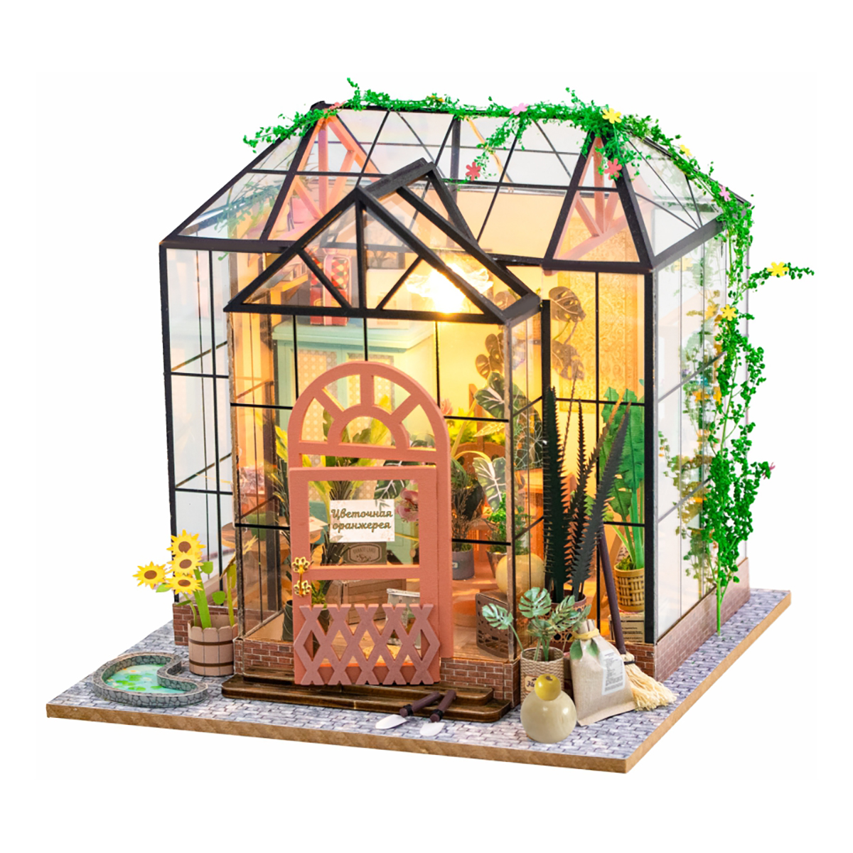 MiniHouse Цветочная оранжерея