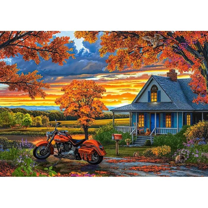 Пазлы 500 Осенняя поездка