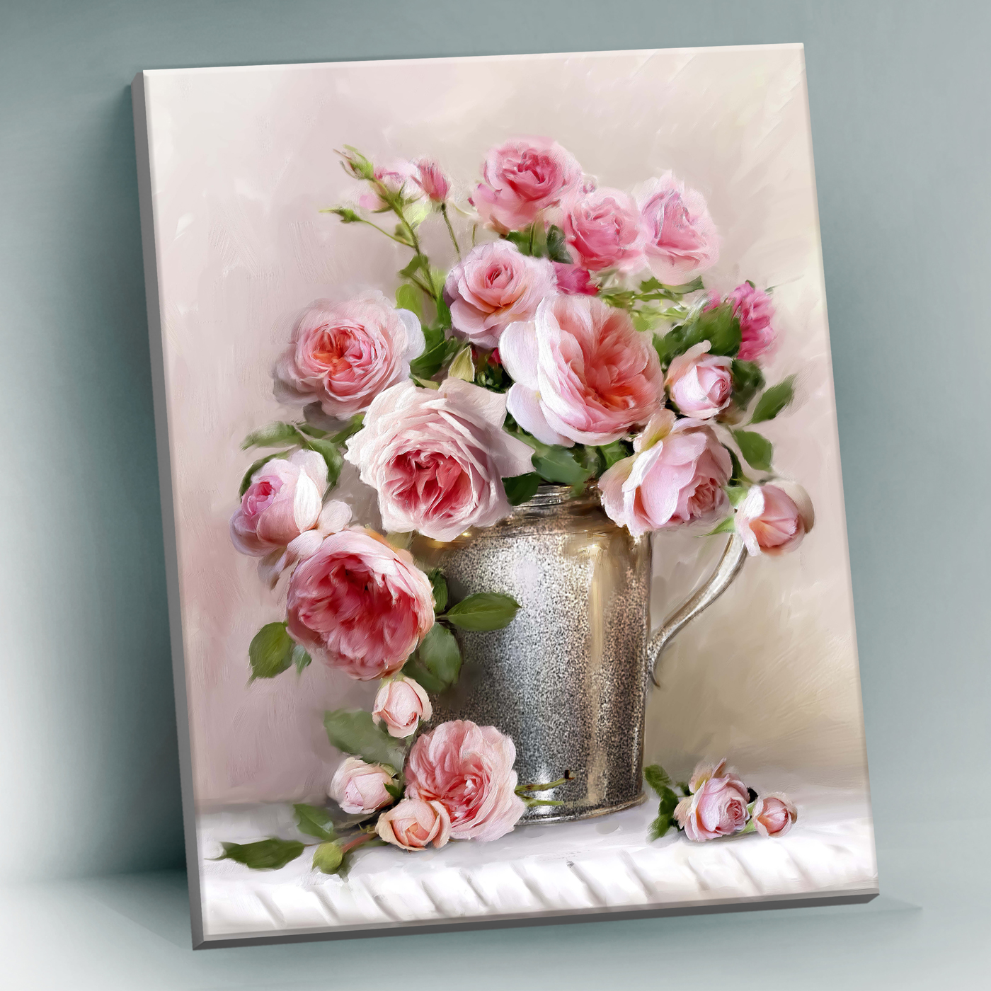 Картина по номерам 40*50 Бузин Утренний букет