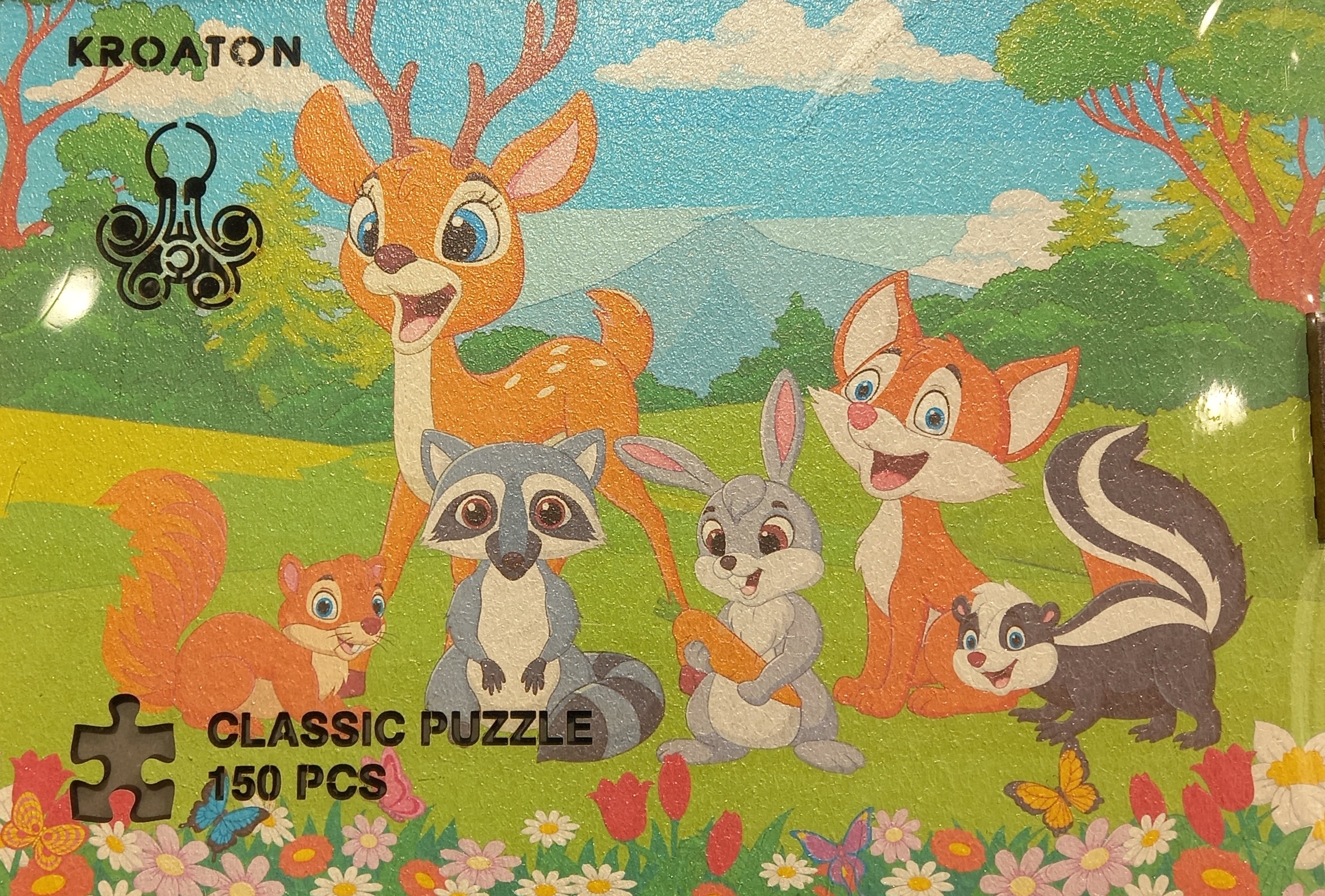 Пазлы 150 Мульт животные