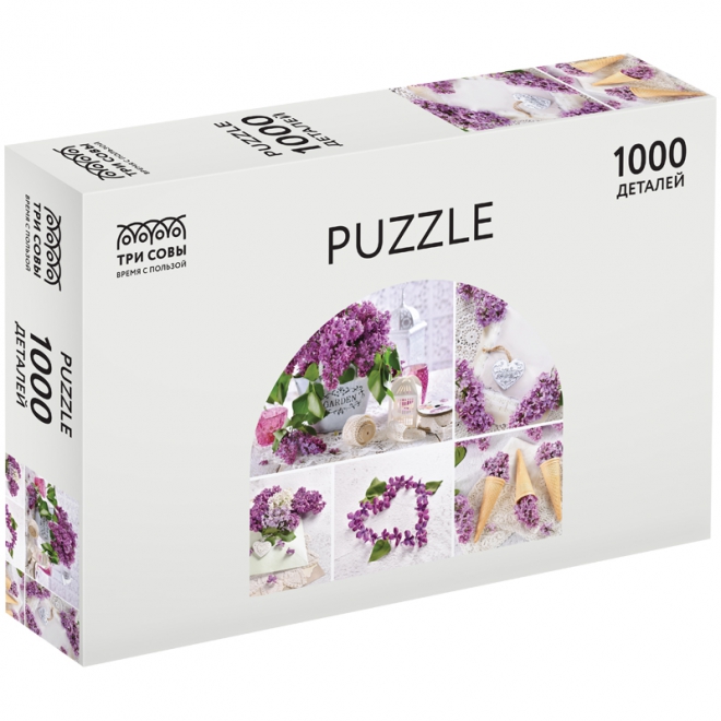 Пазлы 1000 Цветы в вазе