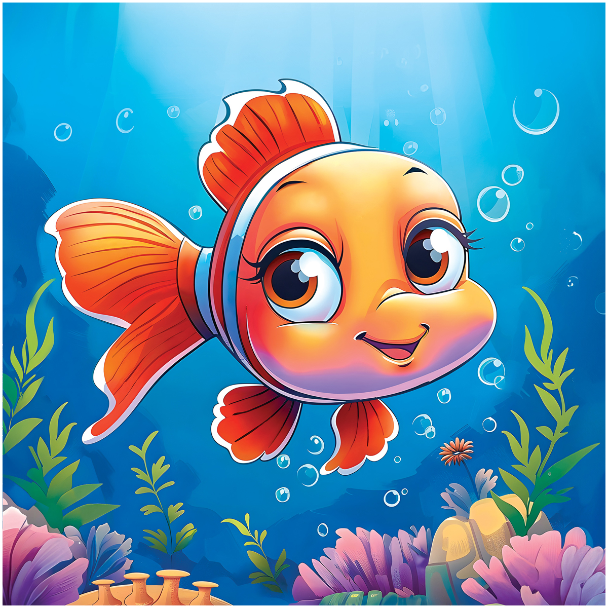 Пазлы 16 Maxi Рыбка-клоун 64368