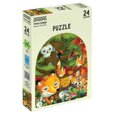 Пазлы 24 эл Maxi Лесная компания ПК24М_54529