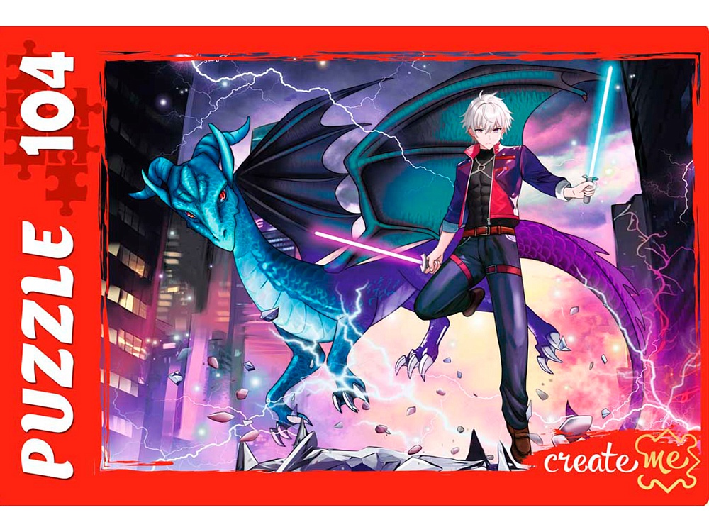 Пазлы 104 Мир аниме №2