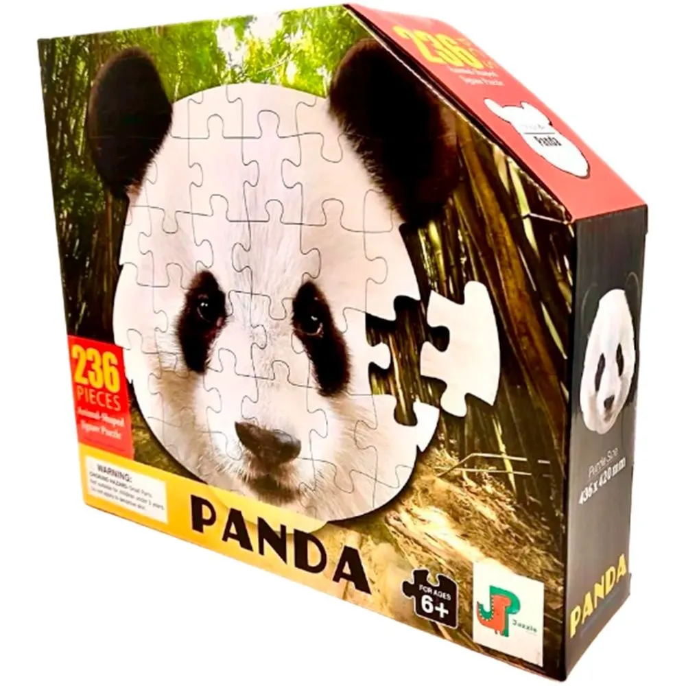 Пазлы 236 Панда Контурный