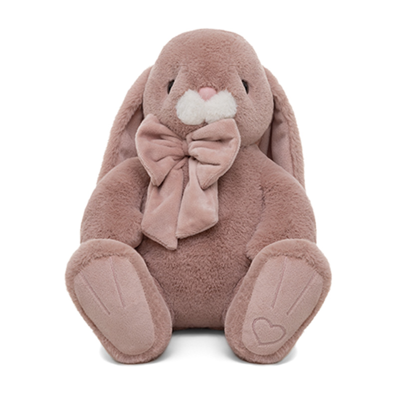 Кролик Банни 30см сидя пудровый