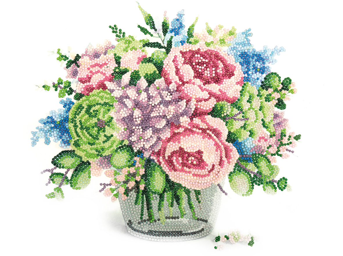 Кристальная мозаика Замечтался 30*30см