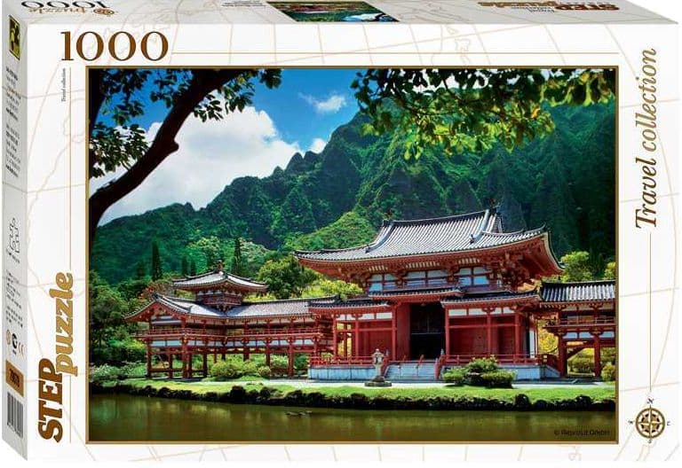 Пазлы 1000 Остров Оаху Японская пагода