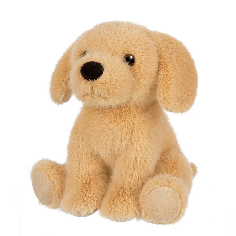 Собака бежевая 19см