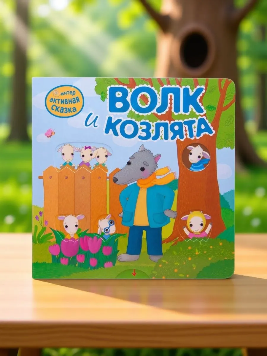 Волк и козлята Интерактивная сказка