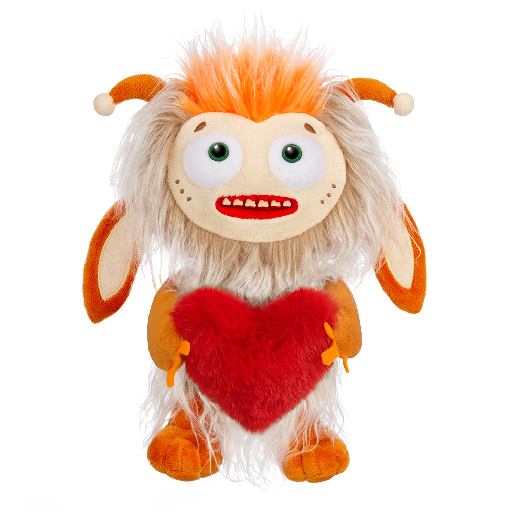 Сказочное существо Диси с сердцем 21см