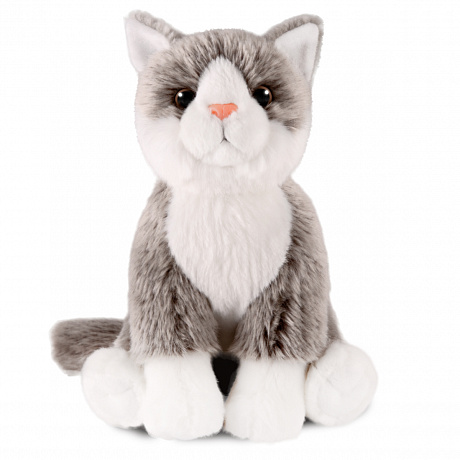 Котик серый мейнкун 25см