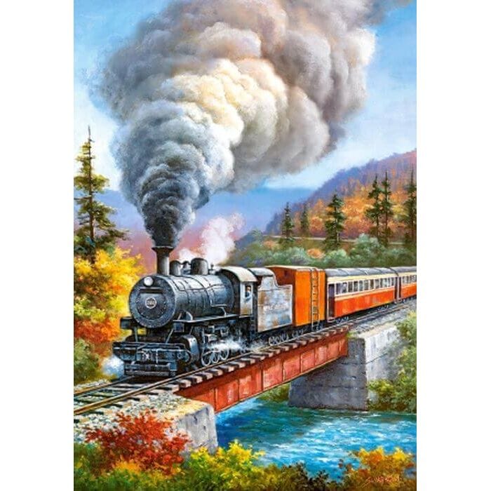 Пазлы 500 Железная дорога