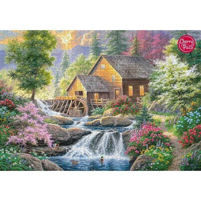 Пазлы 2000 Летняя мельница