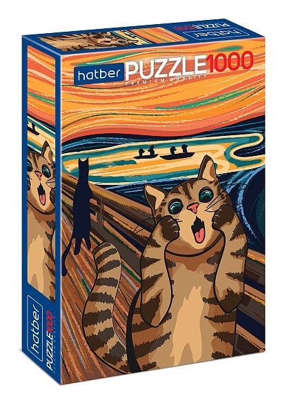 Пазлы 1000 Кот Мунка 28306