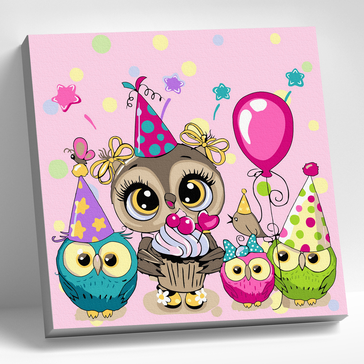 Картина по номерам 20*20 Идем в гости