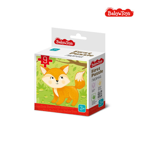 Пазлы 9 First Puzzle Лисичка