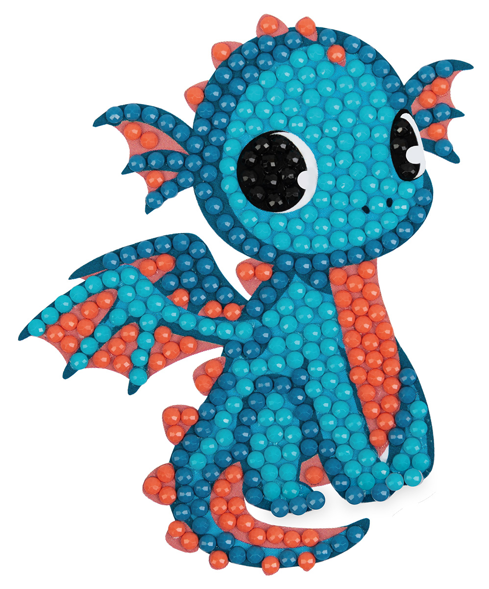 Кристальная мозаика Магнит Дракончик