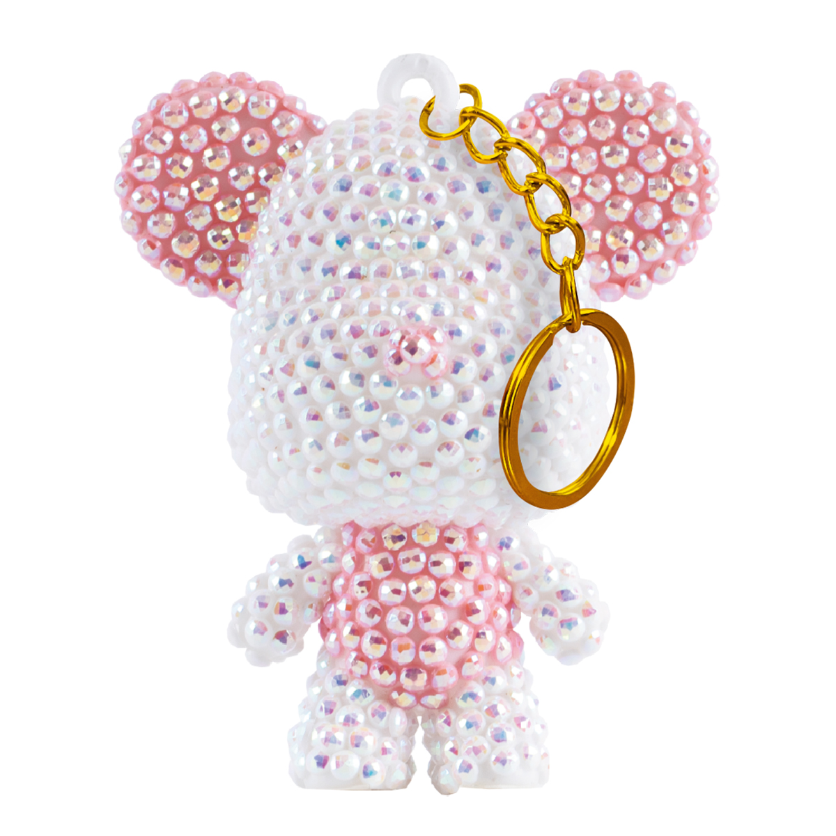 Кристальная мозаика Брелок Белый мишка